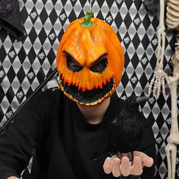 Scary Pumpkin Mask 40563#