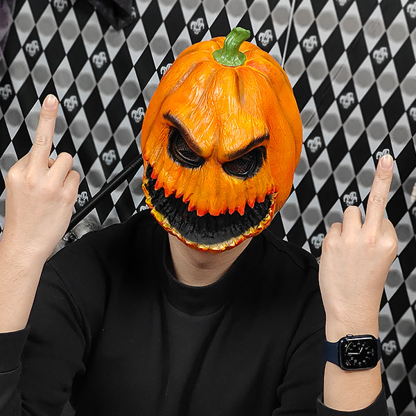 Scary Pumpkin Mask 40563#