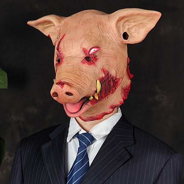 Pig Head Mask 40372#