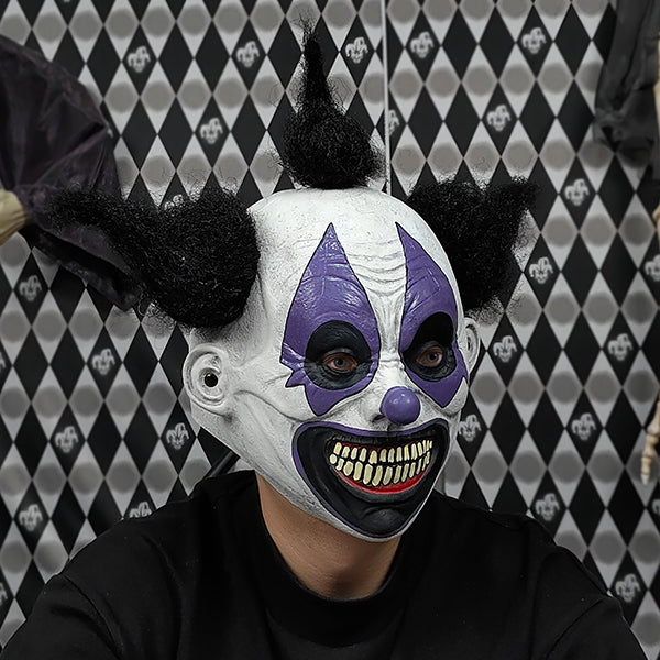 Purple Eyed Clown Mask 40112-4#