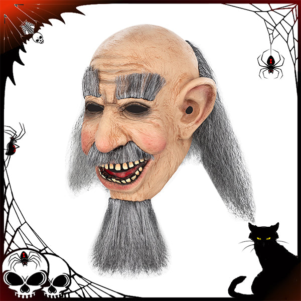 Funny Old Neighborhood Guy Mask 40567#