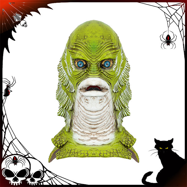 Green Fish Monster Mask 40709 #