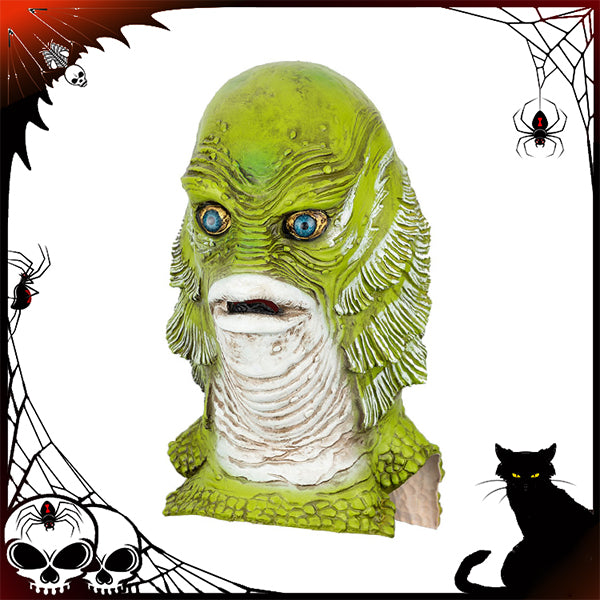 Green Fish Monster Mask 40709 #