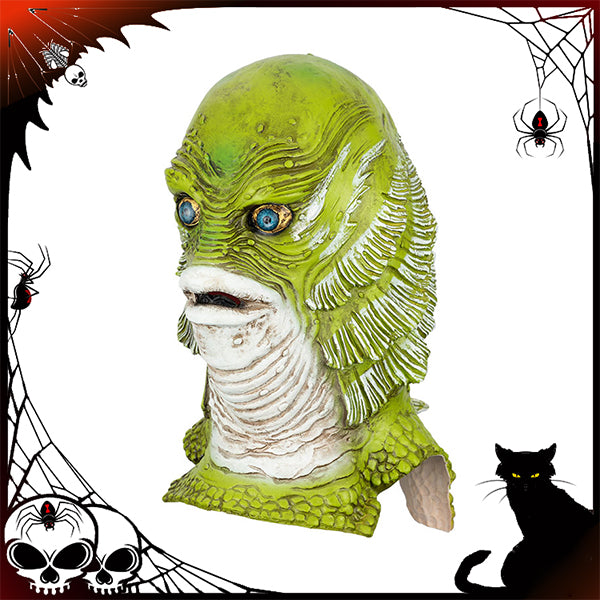 Green Fish Monster Mask 40709 #