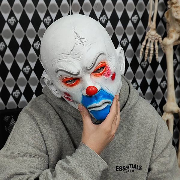 Fierce Bald Clown Mask 40961#