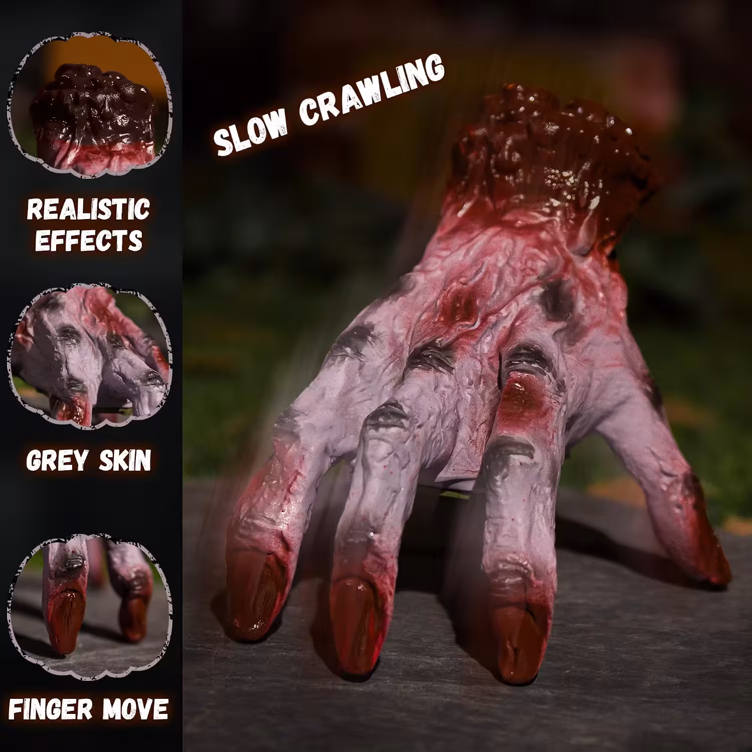 Animated Crawling Zombie Hand