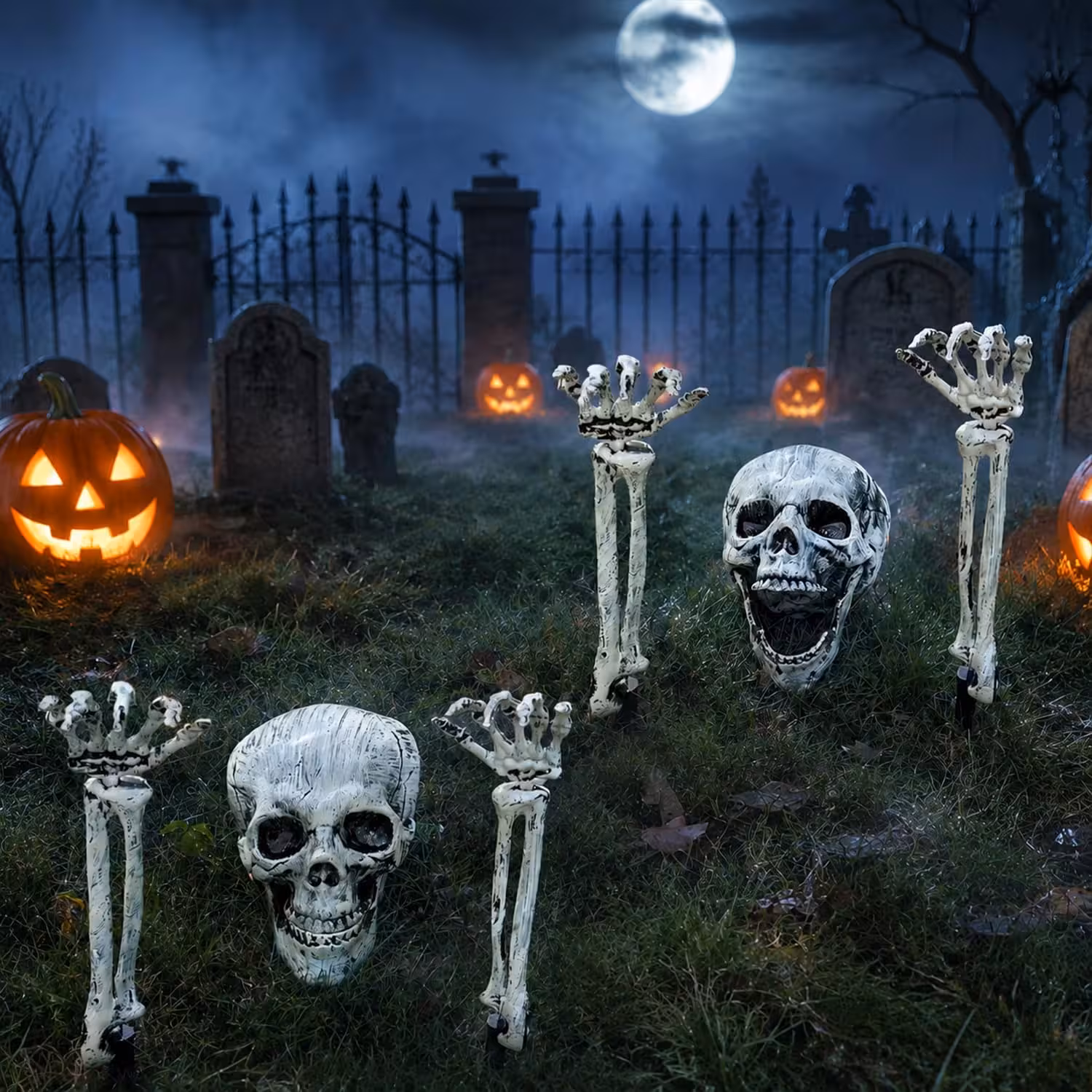 2-Pack Skeleton Groundbreaker Stakes